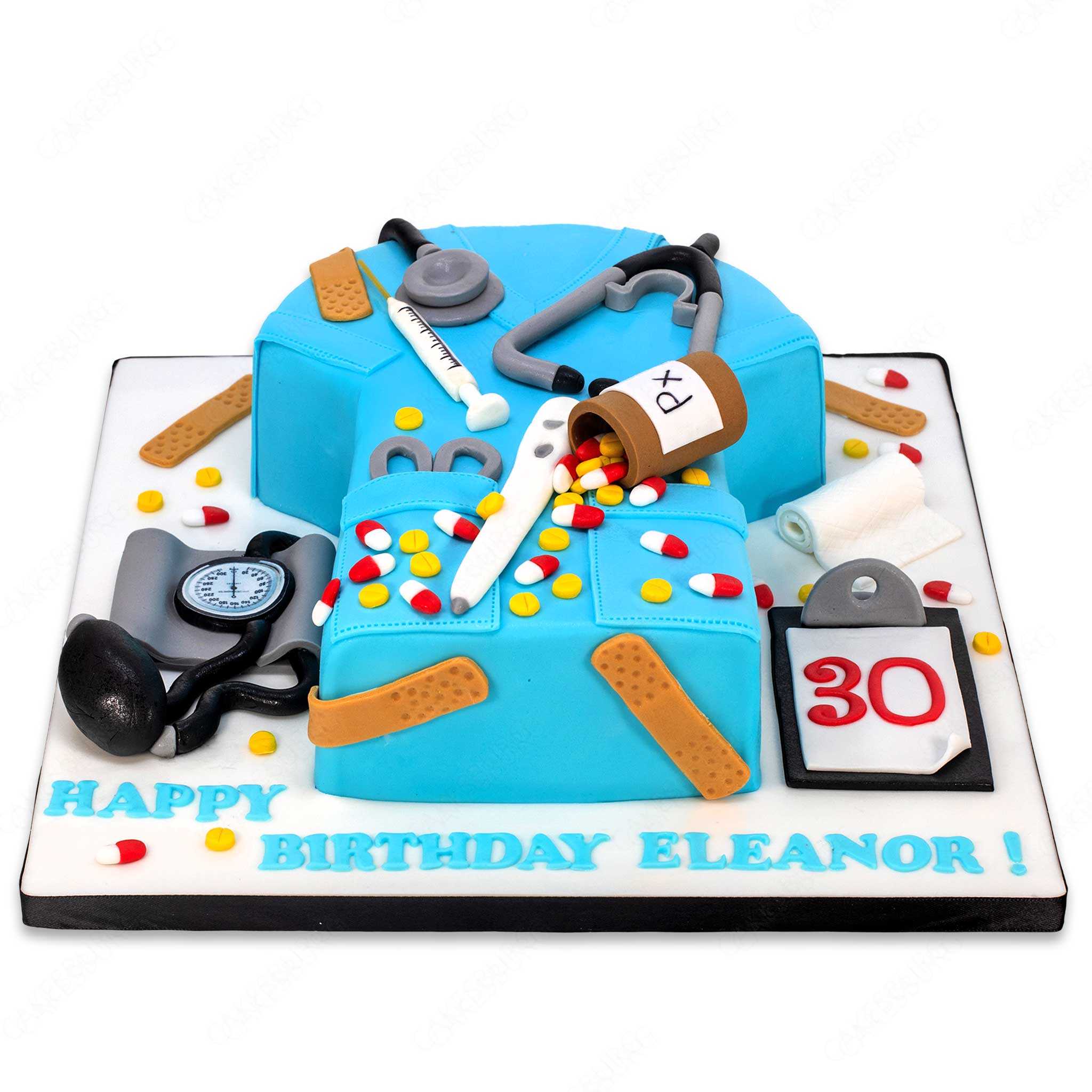 Doctor/Paramedic Uniform Cake