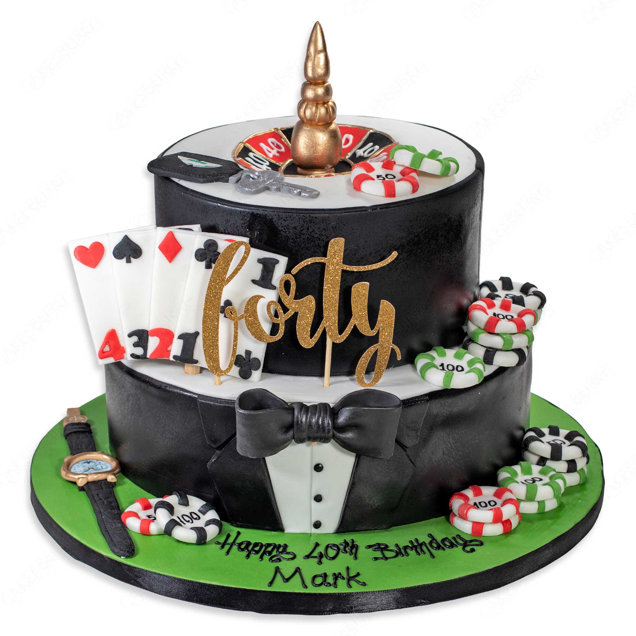 Vegas Casino Cake