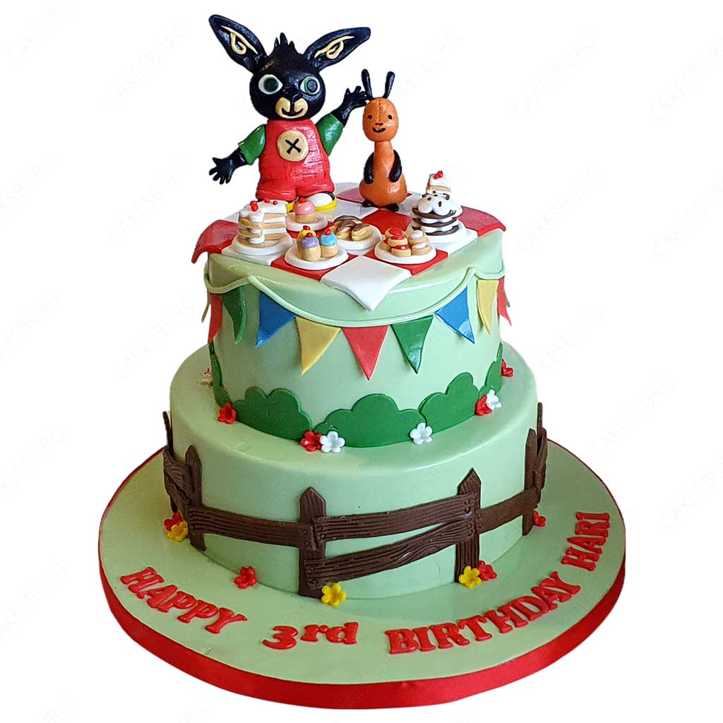 Bing Bunny and Sula Cake Topper -  UK