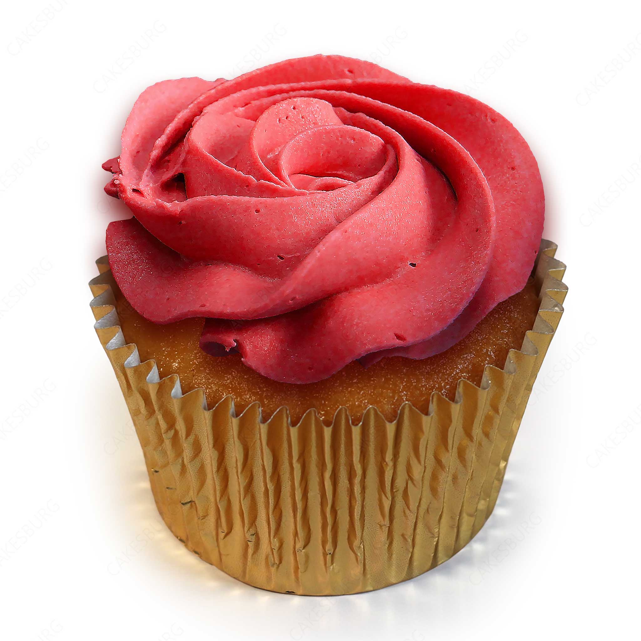 Premium Plain Red Cupcake Box