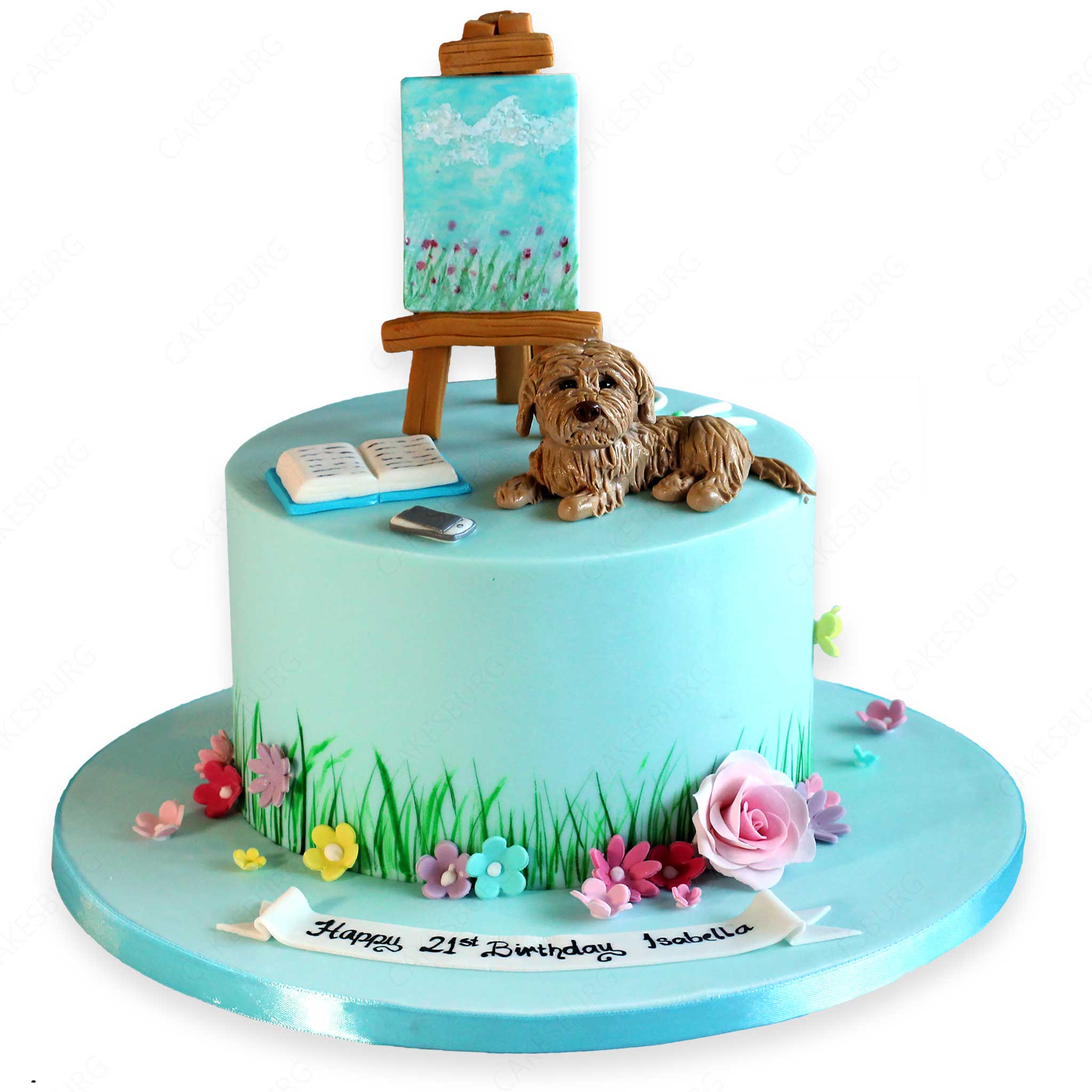 Painter Art Cake
