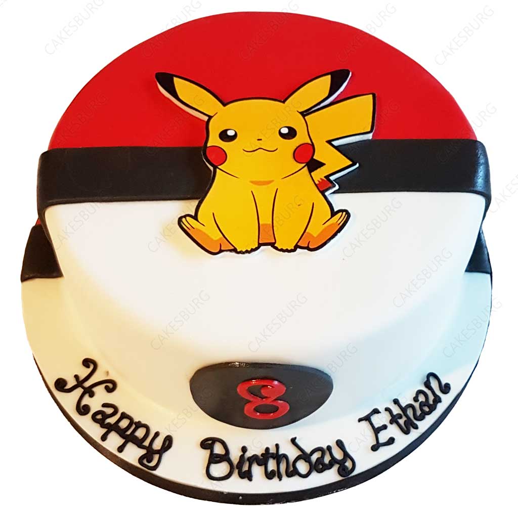 Pokemon Pikachu Cake