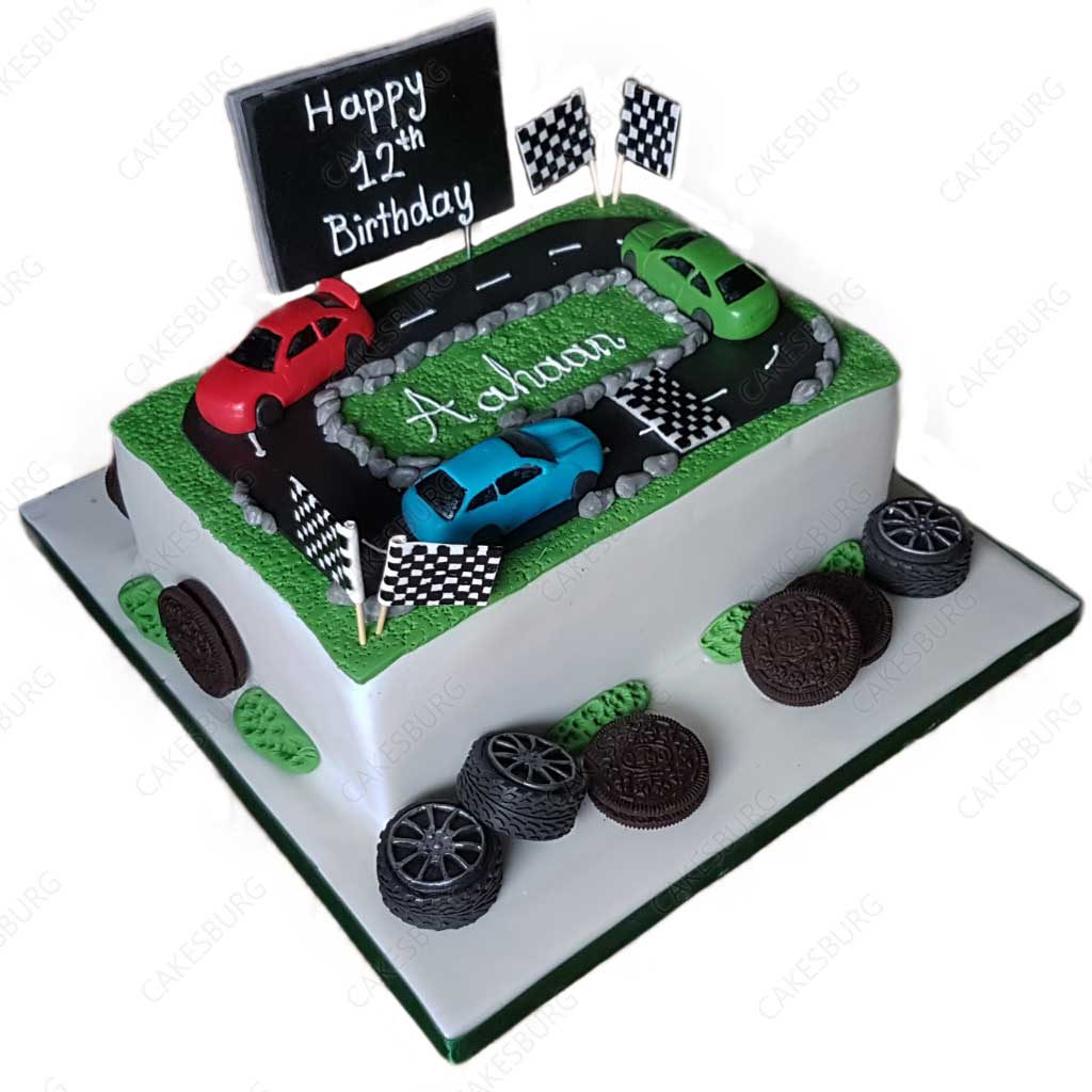 Racing Cars Cake