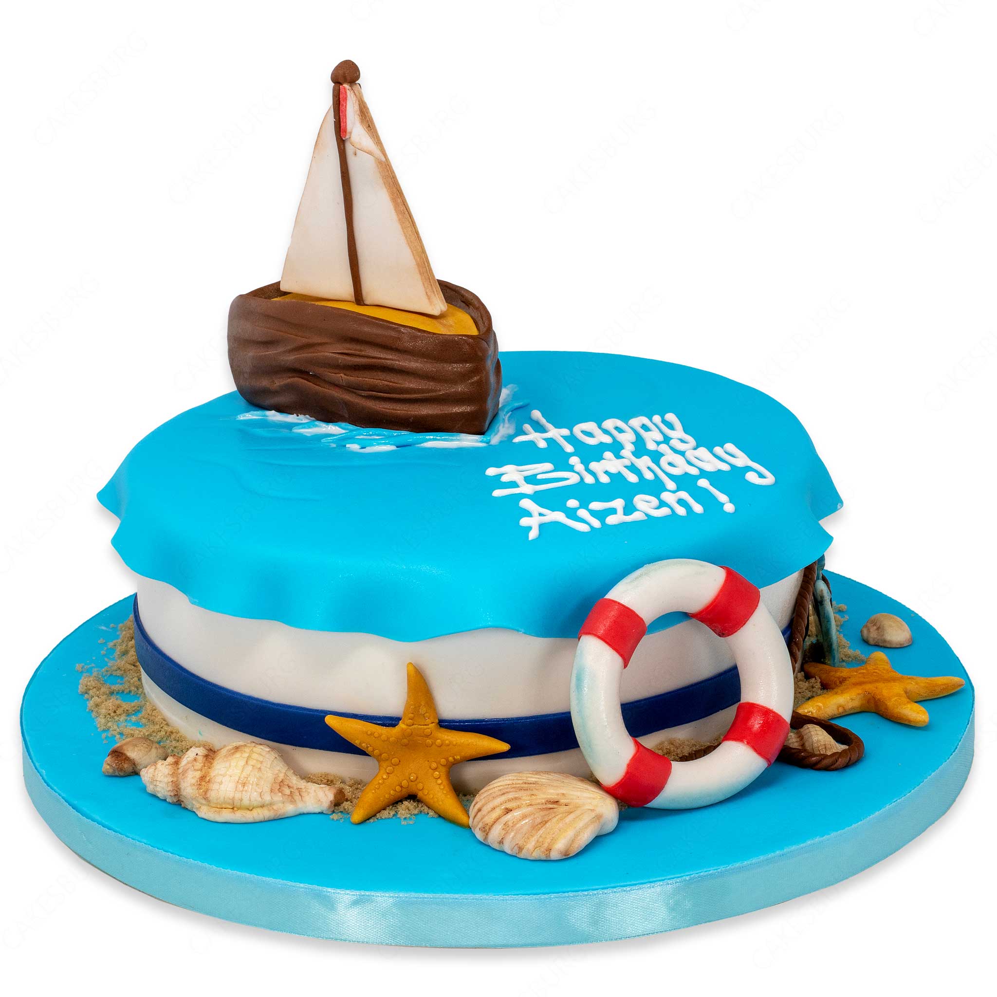 Sailing Boat Cake