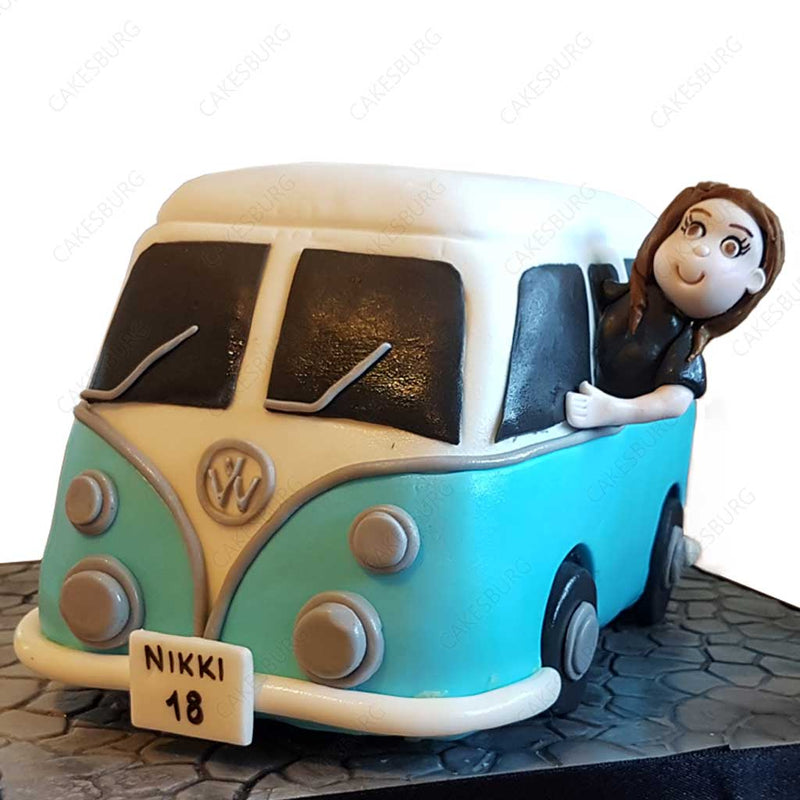 Volkswagen VW Camper Cake