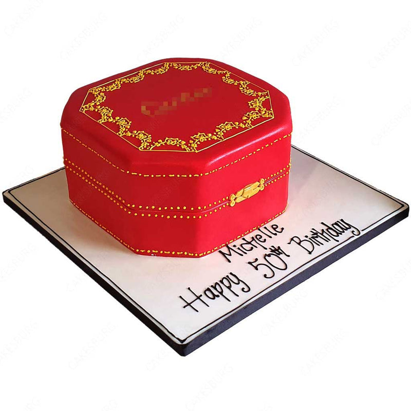 Luxury Jewellery Box Cake