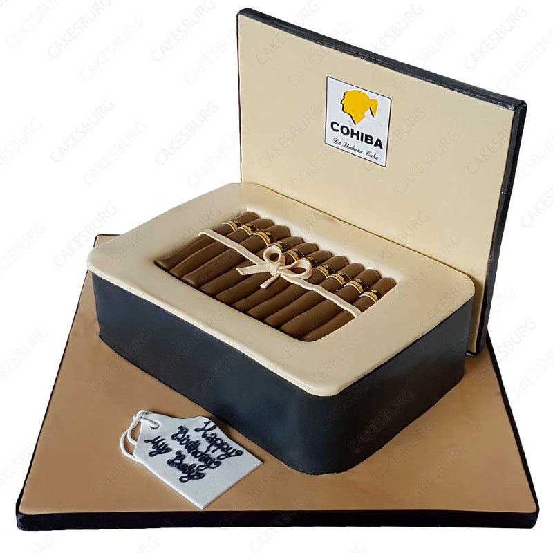 Cohiba Cigar Cake