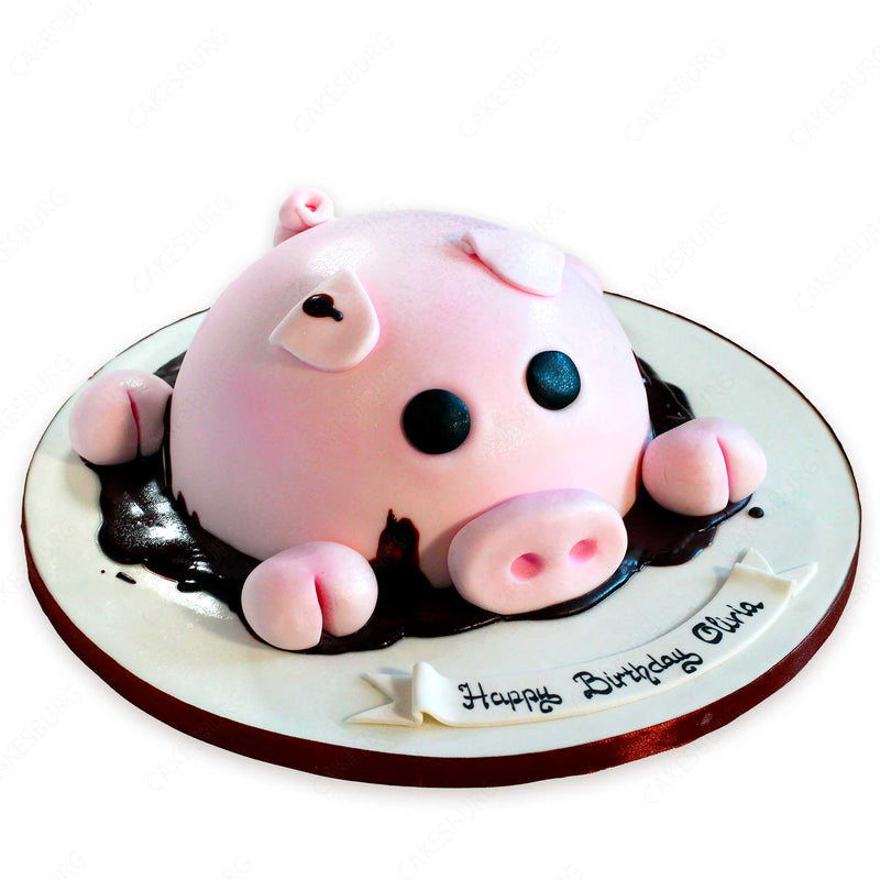 Cute Pig Cake