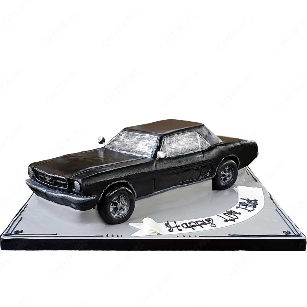 Ford Mustang 1967 Fast Back Cake