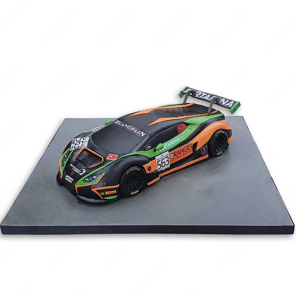 Lamborghini Huracan EVO GT3 FFF Racing Cake