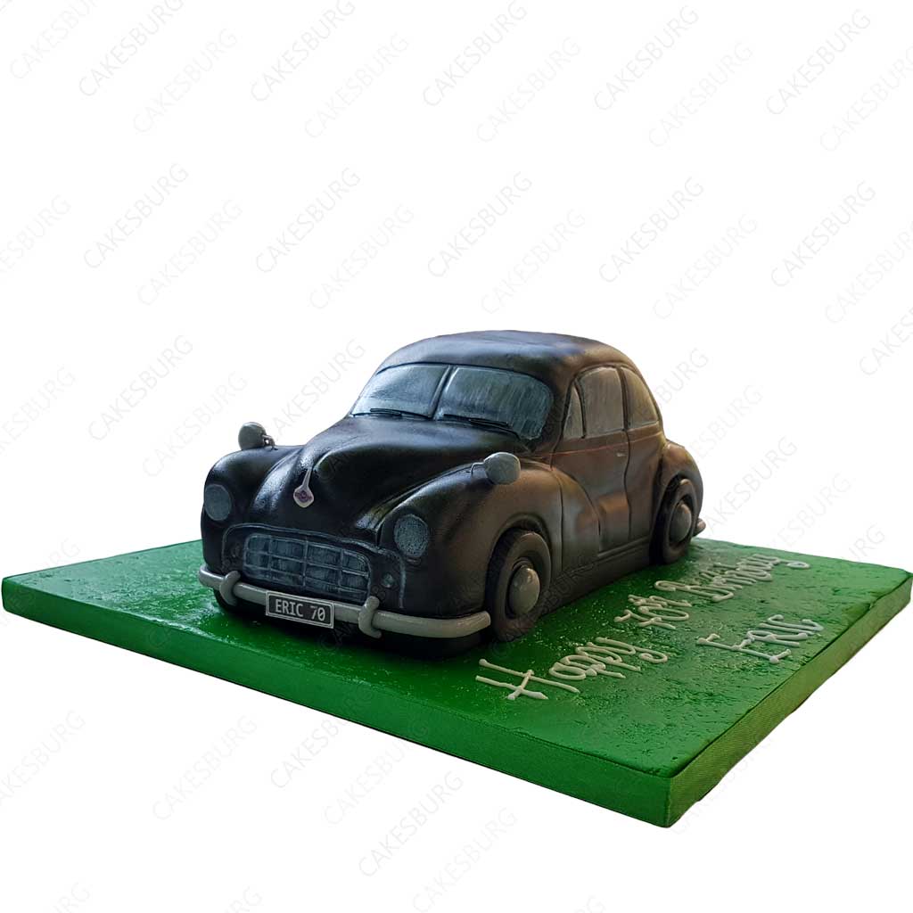 Morris 1000 Classic Car Cake