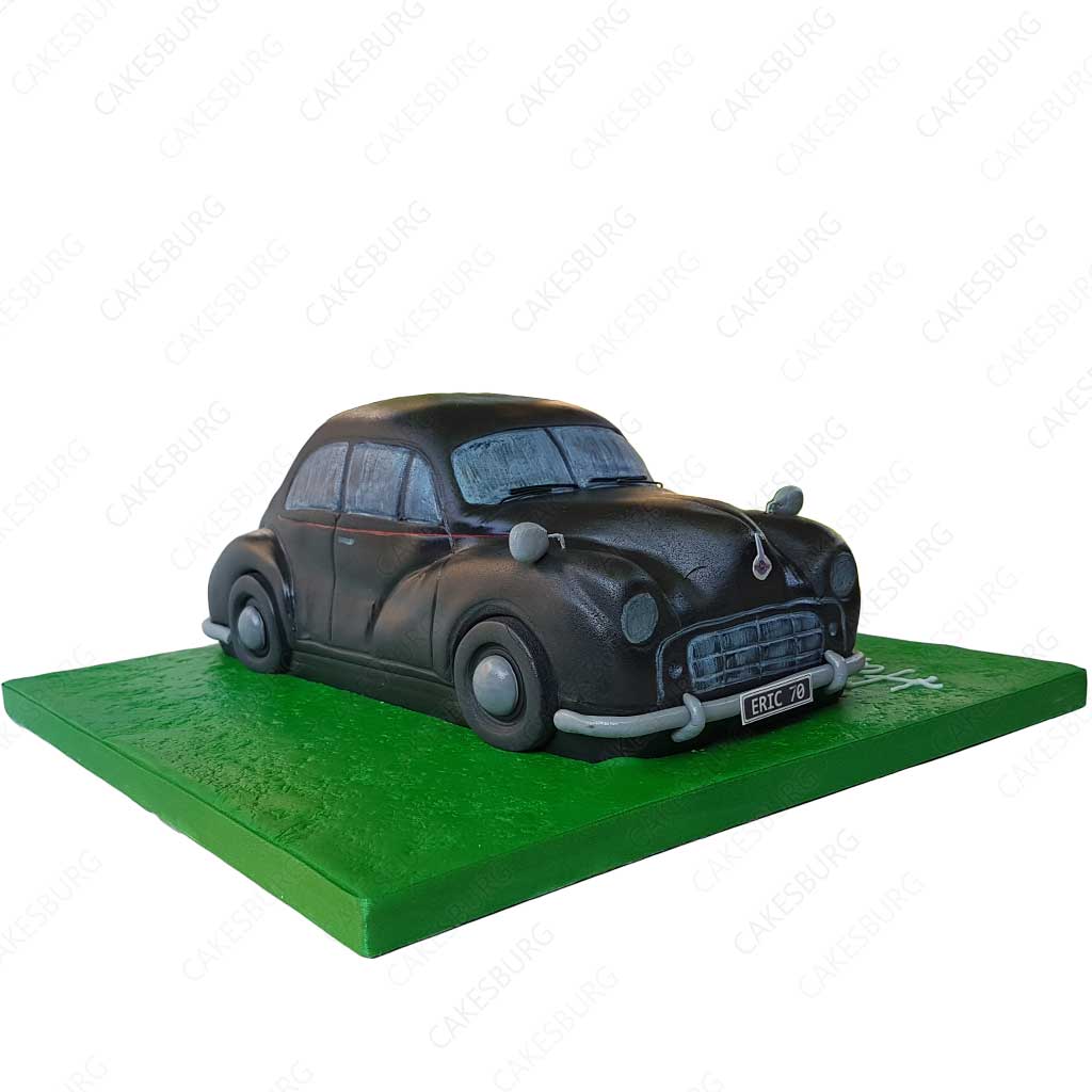 Morris 1000 Classic Car Cake
