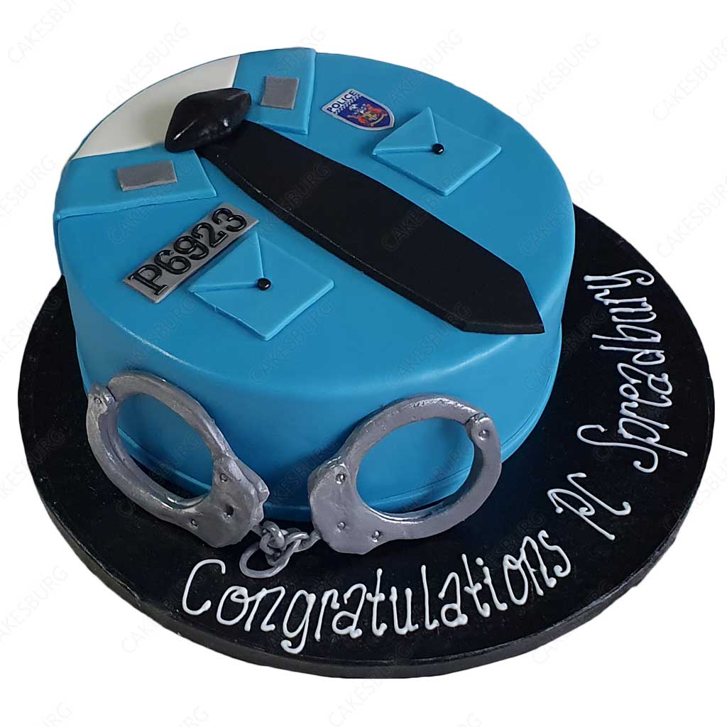 Police Officer Cake