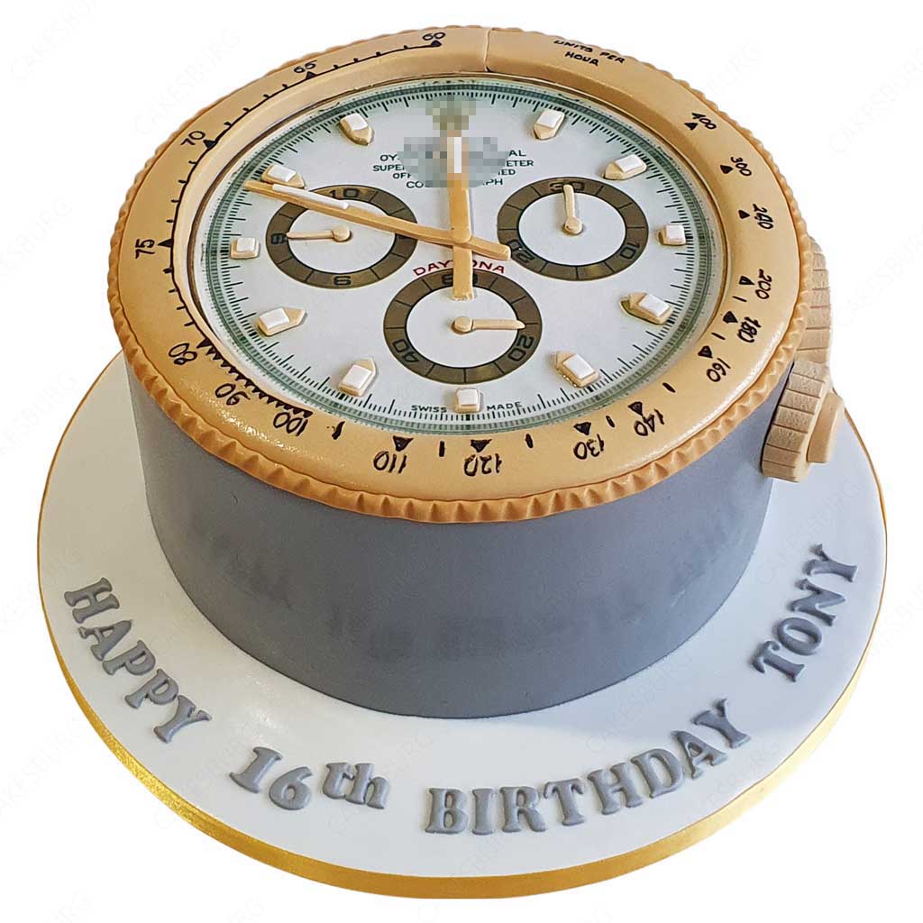 Luxury Watch Cake #01