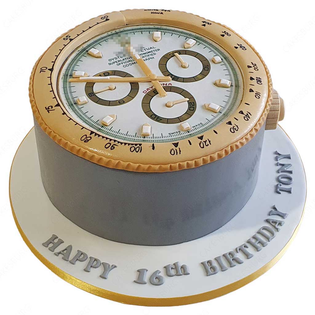 Luxury Watch Cake #01