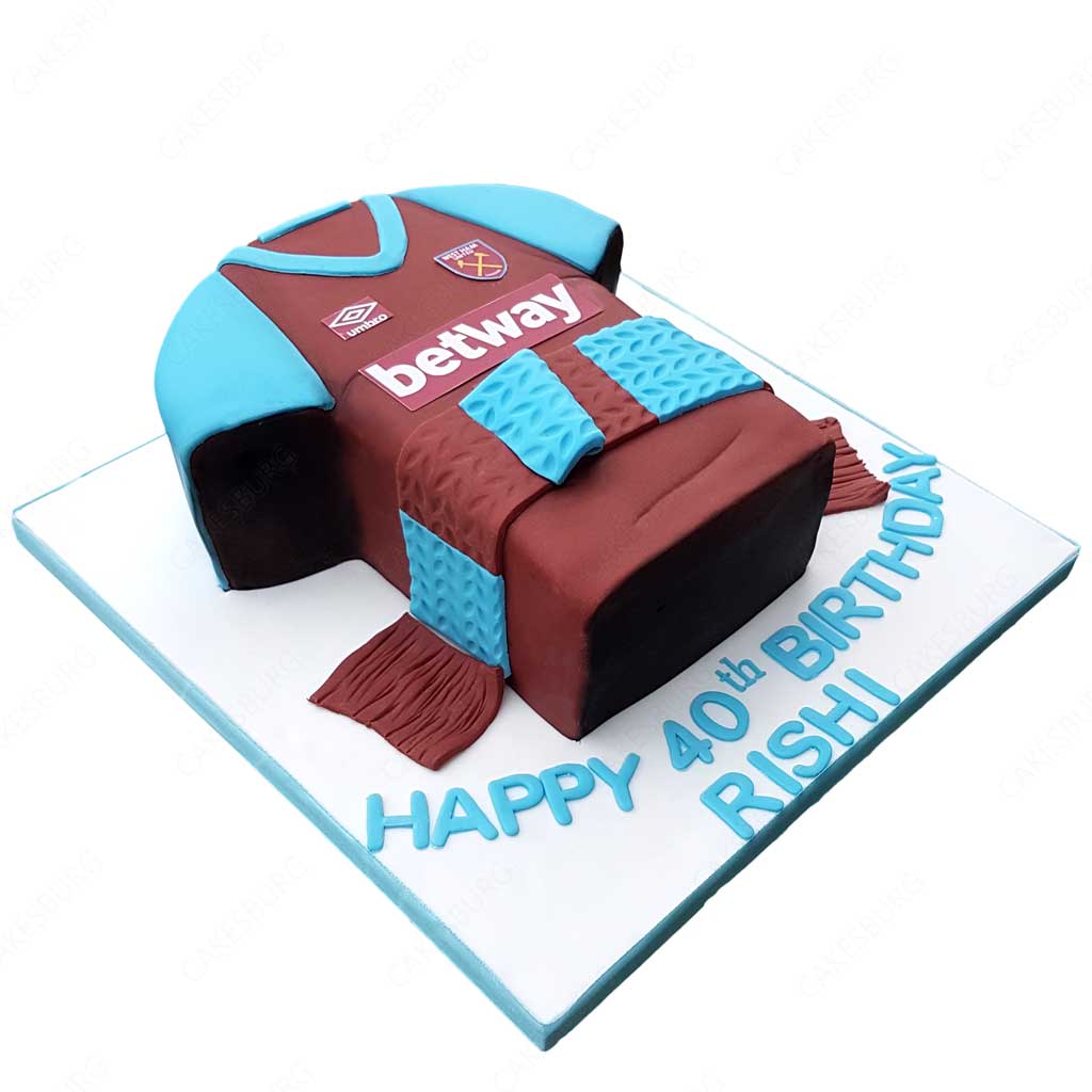 Football Uniform Cake #5