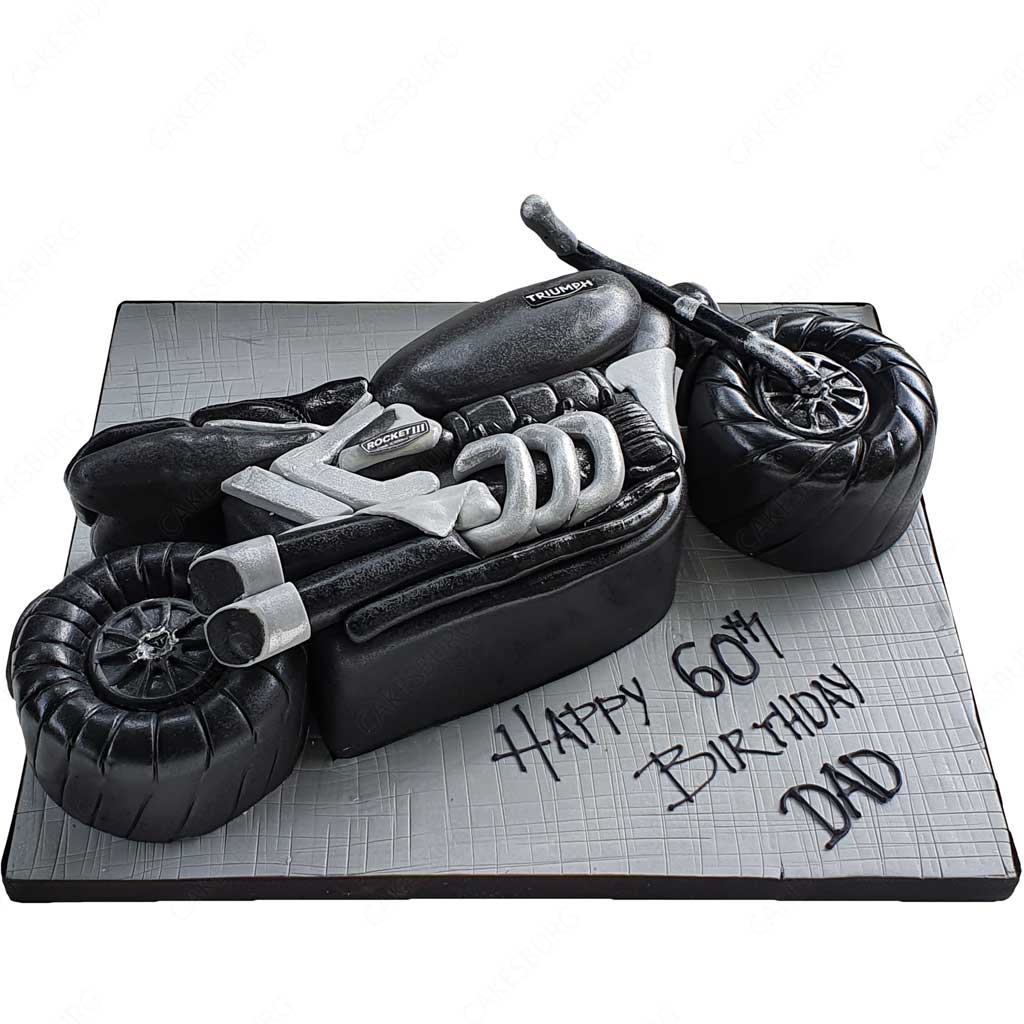 Cyclist & Motorcyclist Cakes
