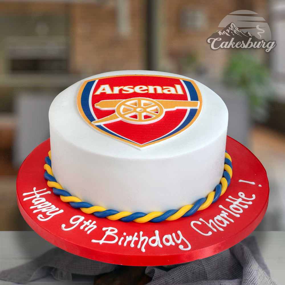 Arsenal Football Cake - [TOP SELLER]