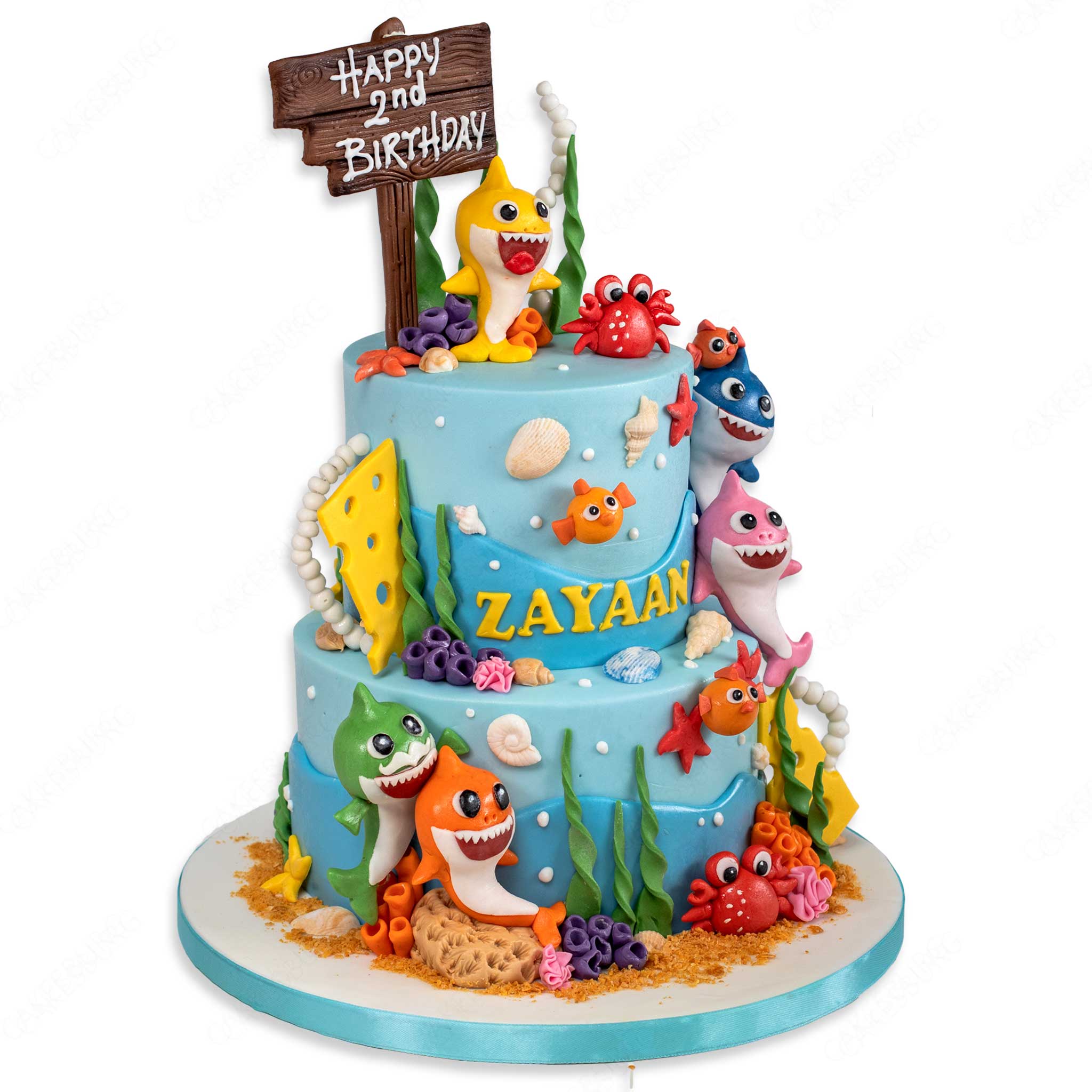 Baby Shark Cake #3