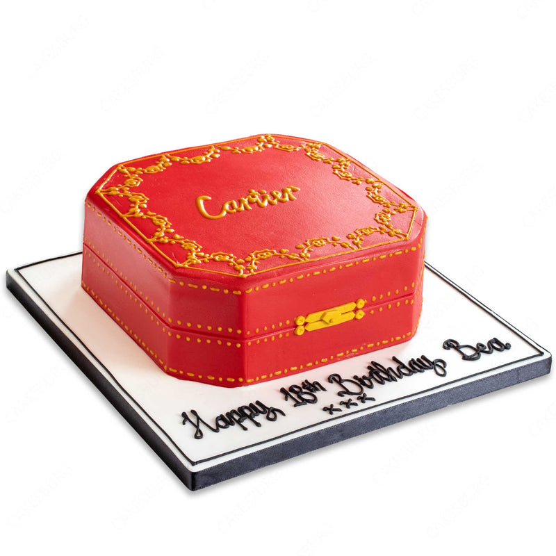 Cartier Jewellery Box Cake