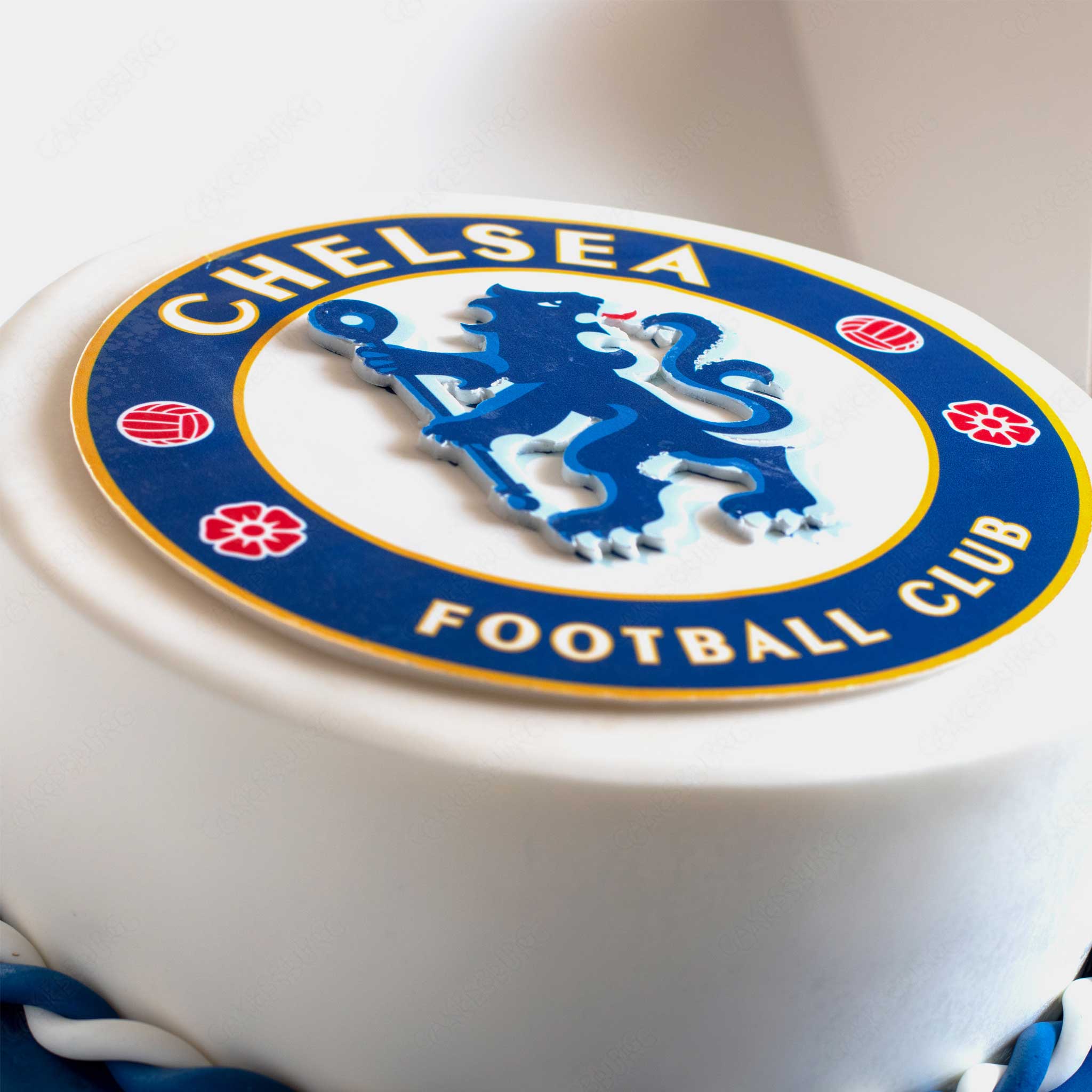 Chelsea Football Birthday Cake