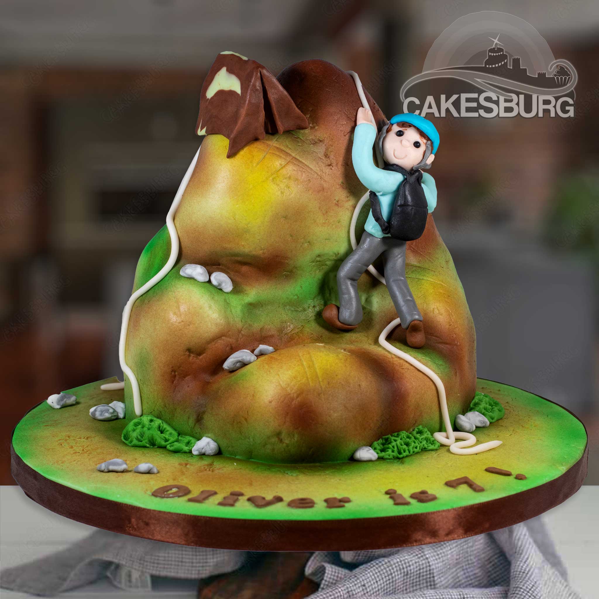 Camping/Climbing Cake
