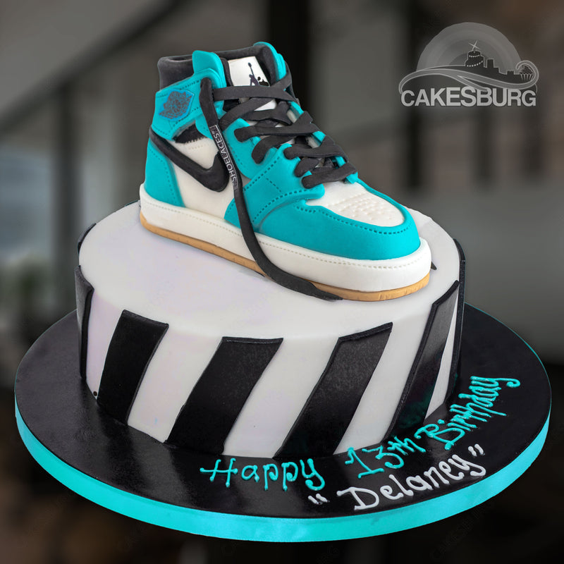 Air Jordan 1 Trainer Shoe Cake - Blue