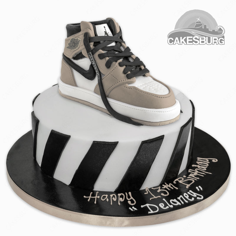 Air Jordan 1 Trainer Shoe Cake - Linen