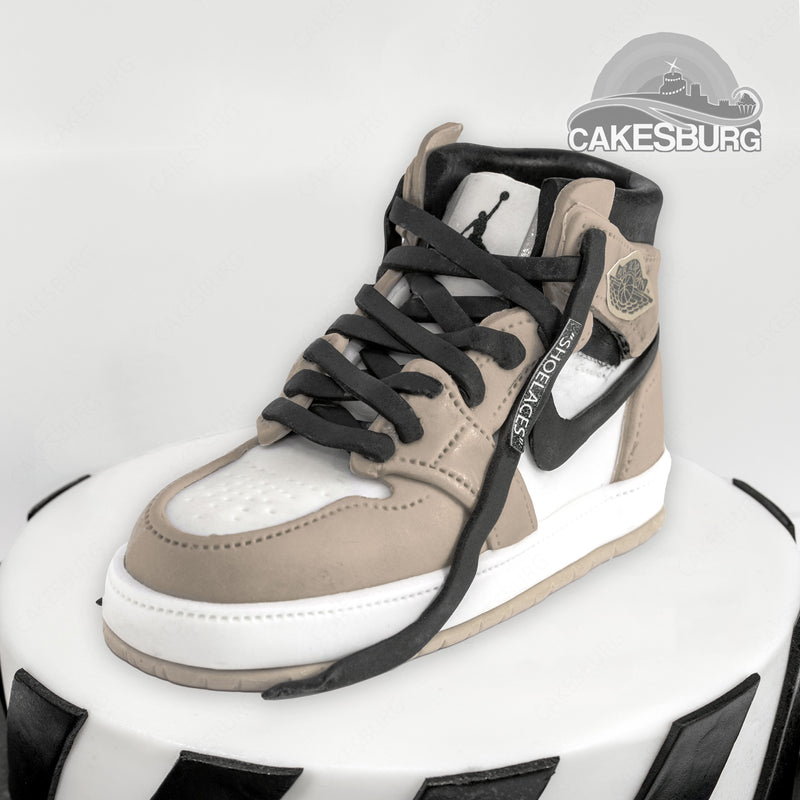 Air Jordan 1 Trainer Shoe Cake - Linen