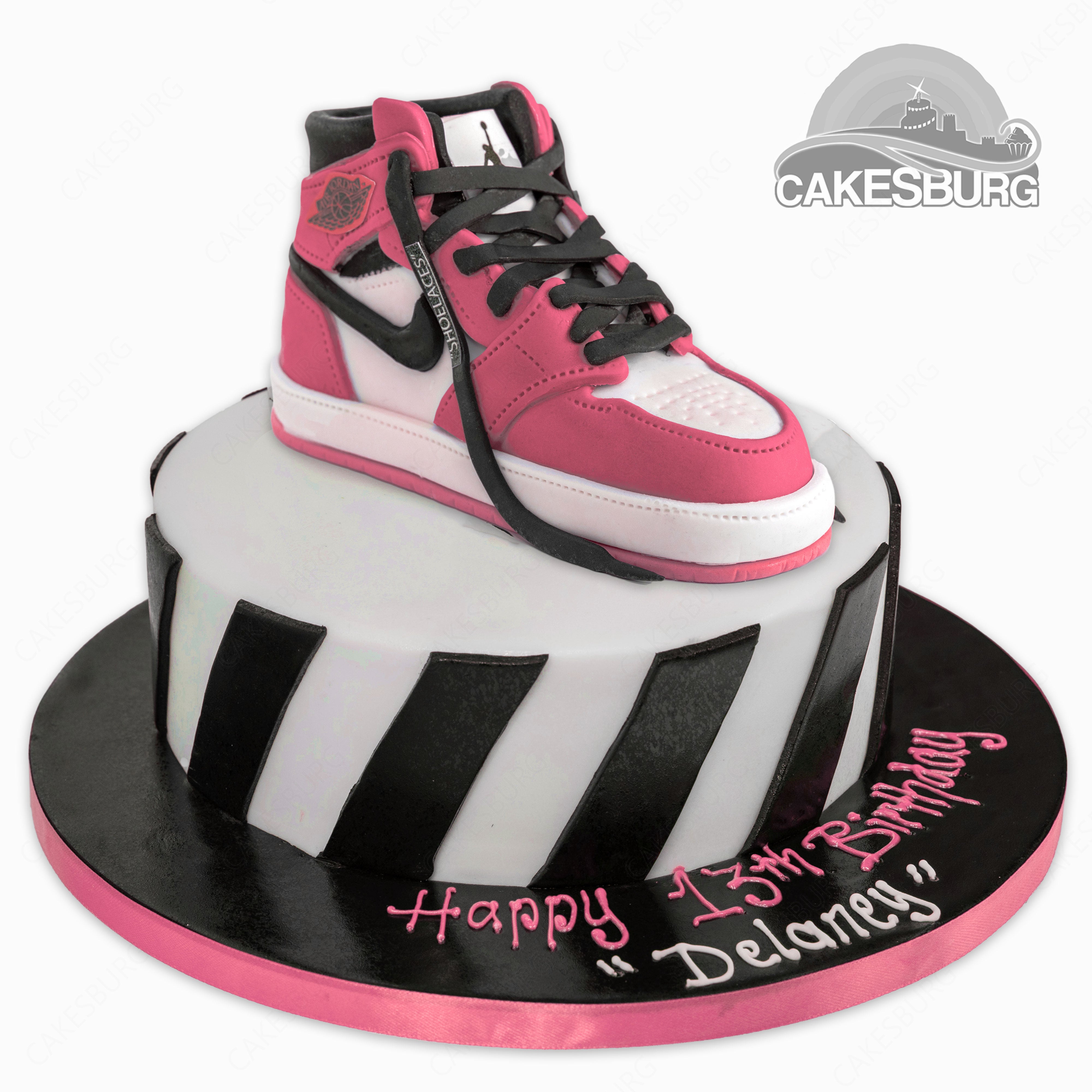 Air Jordan 1 Trainer Shoe Cake - Pink