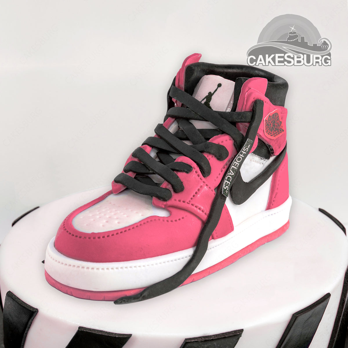 Air Jordan 1 Trainer Shoe Cake Pink