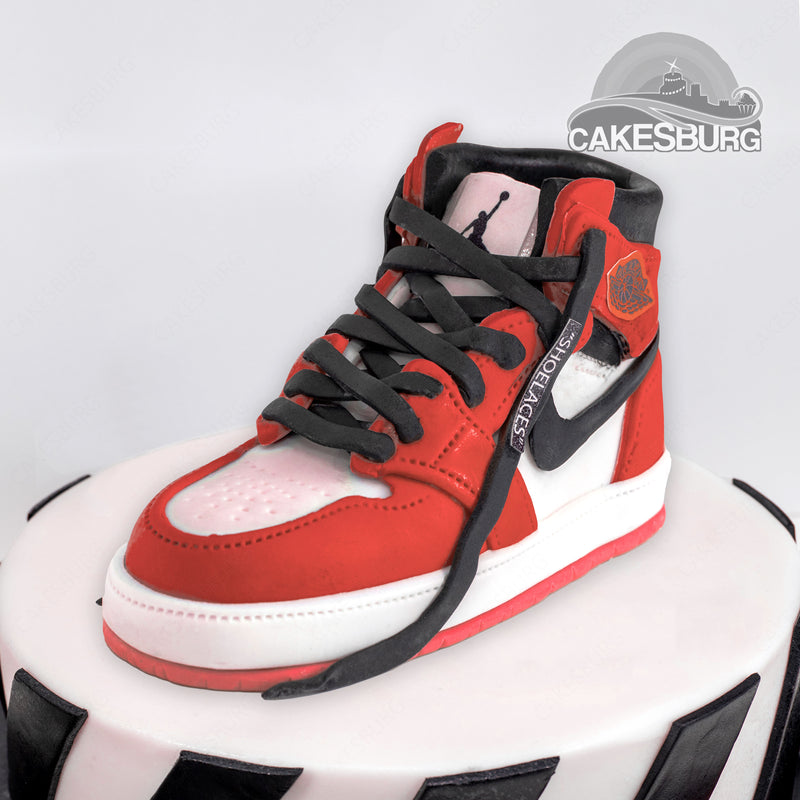 Air Jordan 1 Trainer Shoe Cake - Red