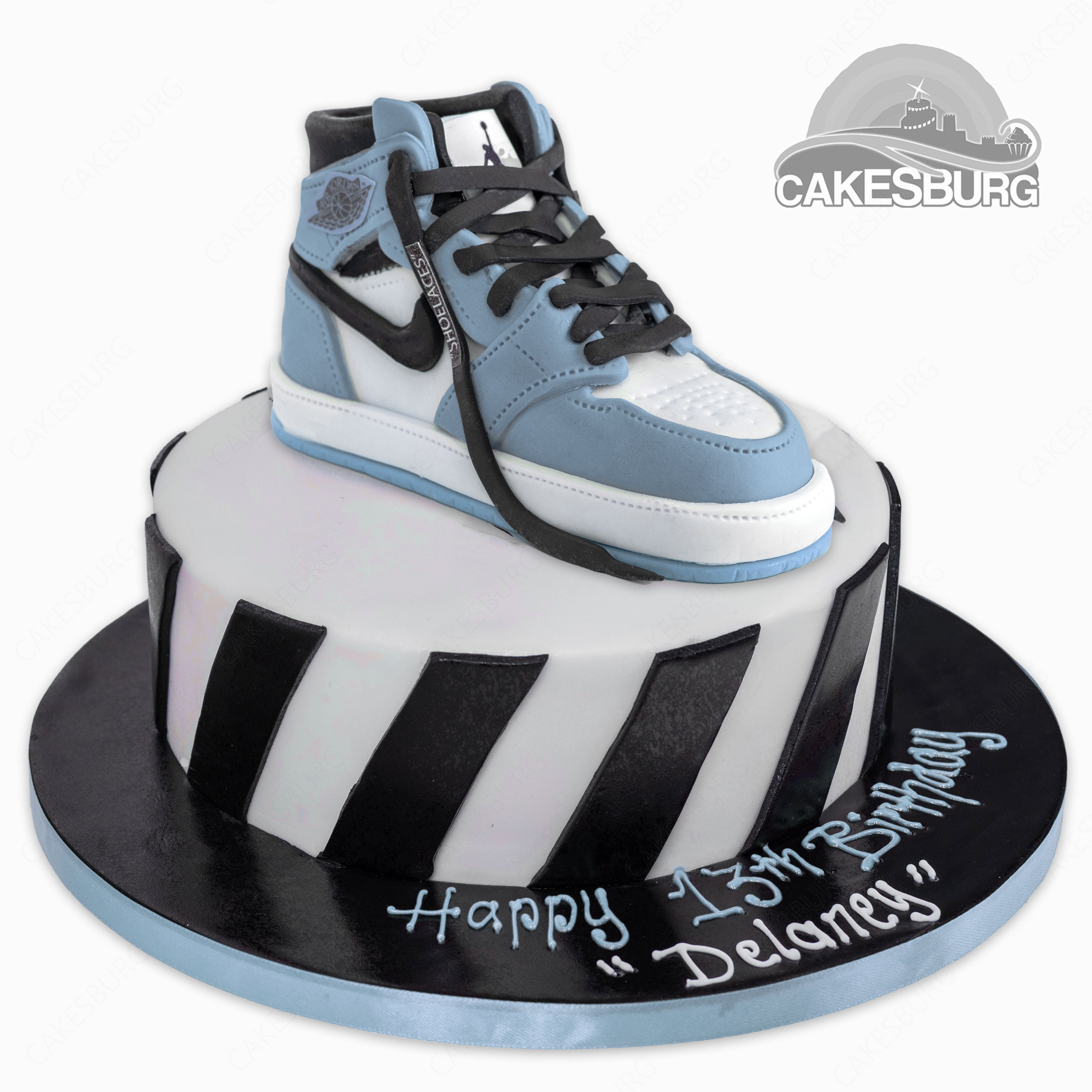 Air Jordan 1 Trainer Shoe Cake - University Blue