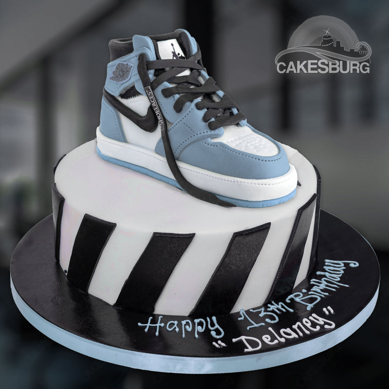 Air Jordan 1 Trainer Shoe Cake - University Blue
