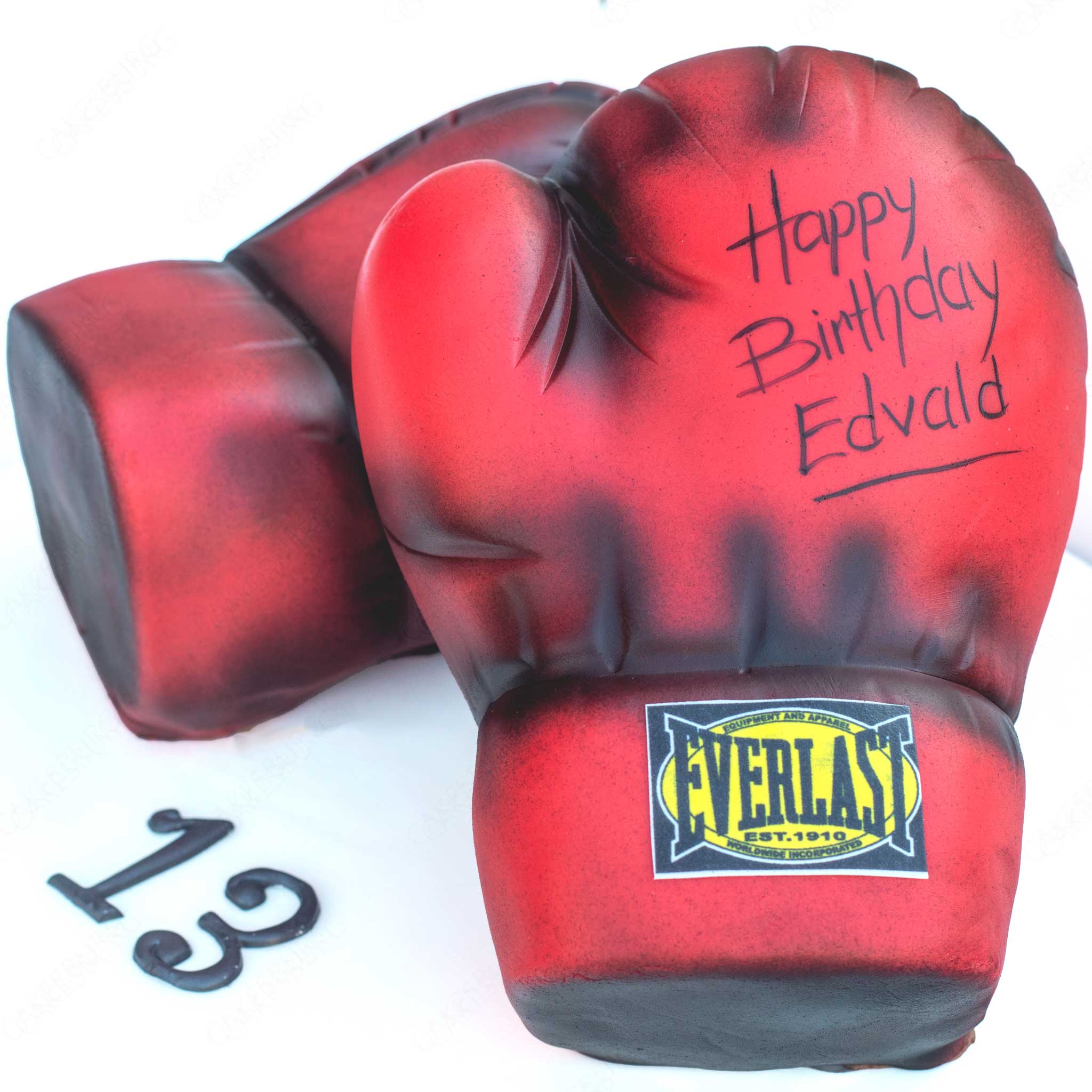 Everlast Boxing Gloves Cake