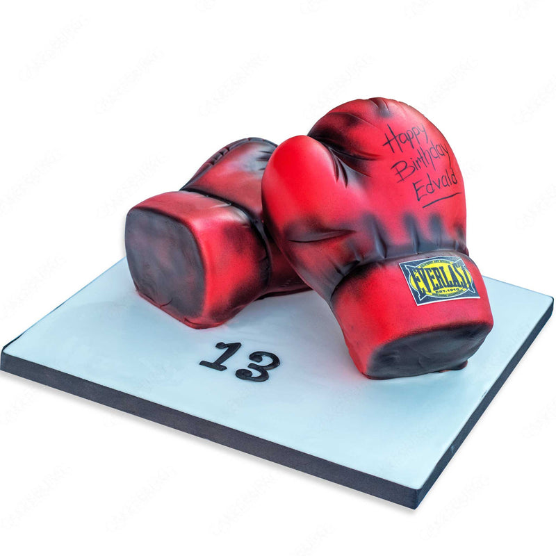 Everlast Boxing Gloves Cake