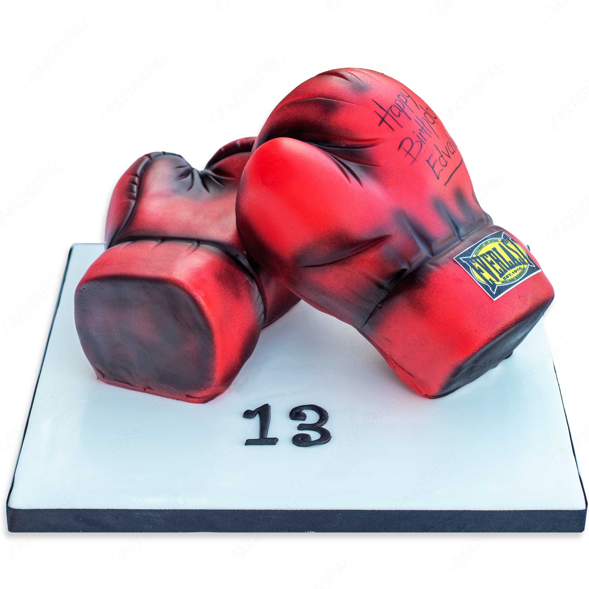 Everlast Boxing Gloves Cake