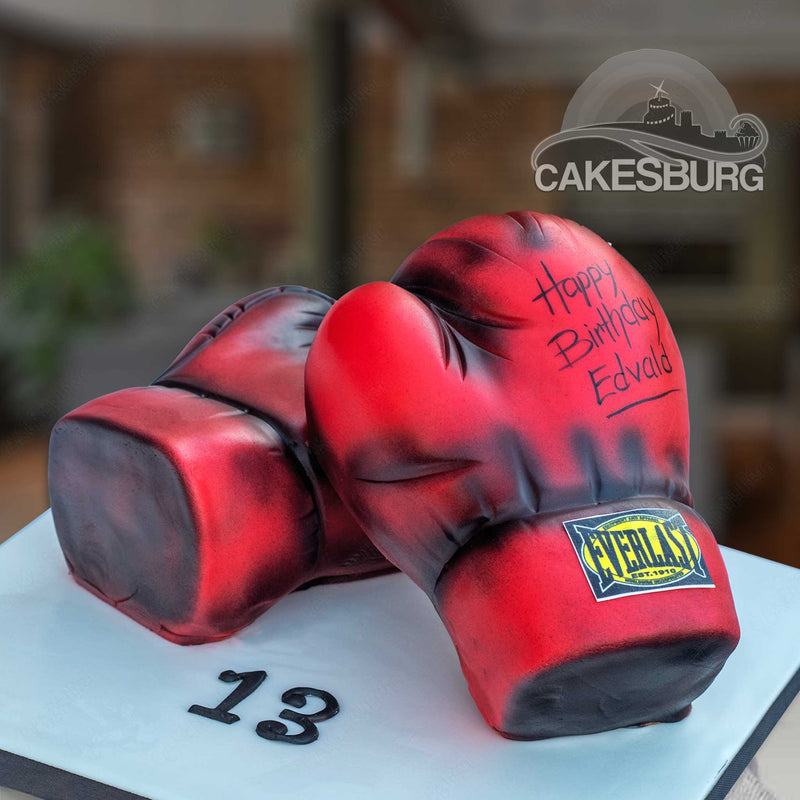 Everlast Boxing Gloves Cake