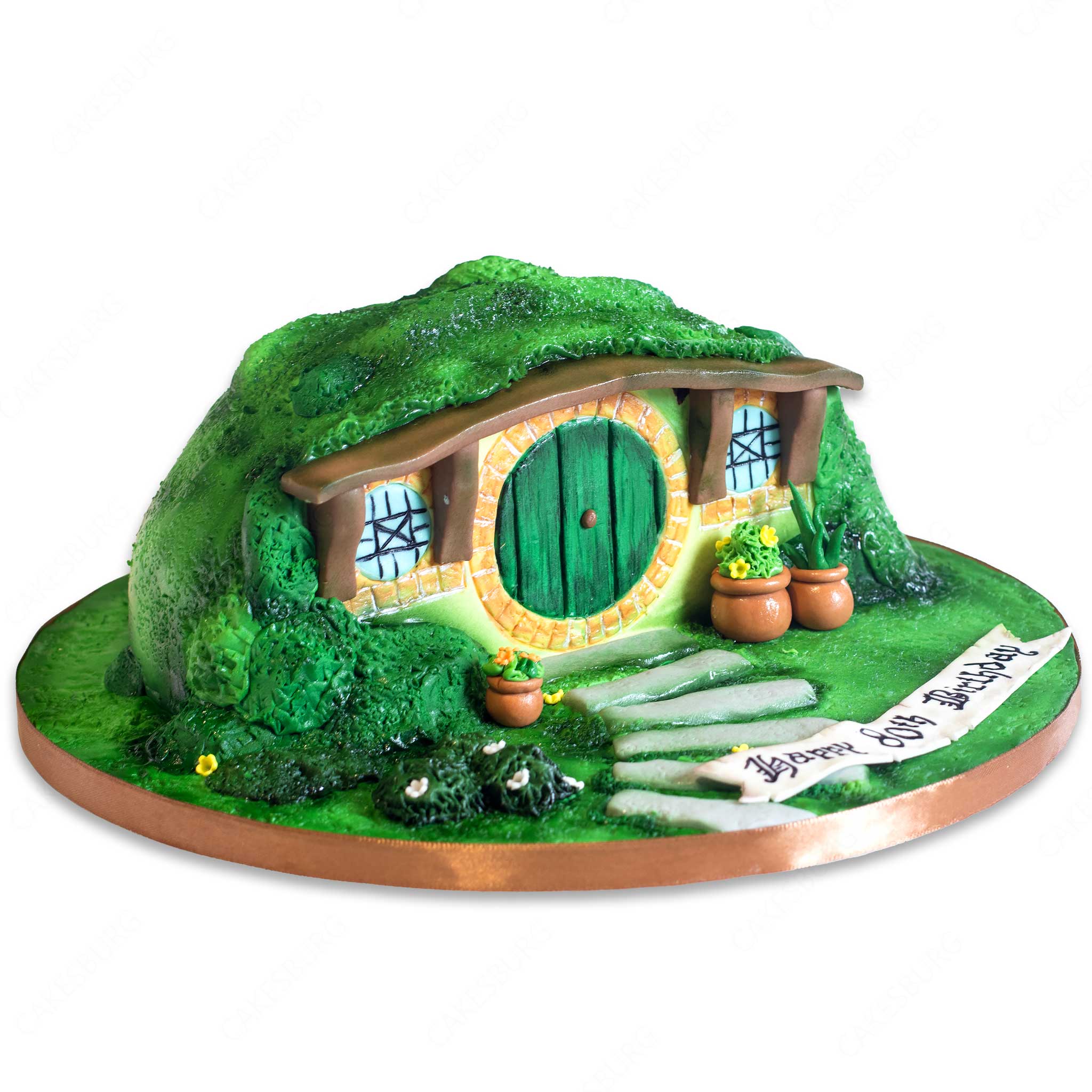 Hobbit House Cake