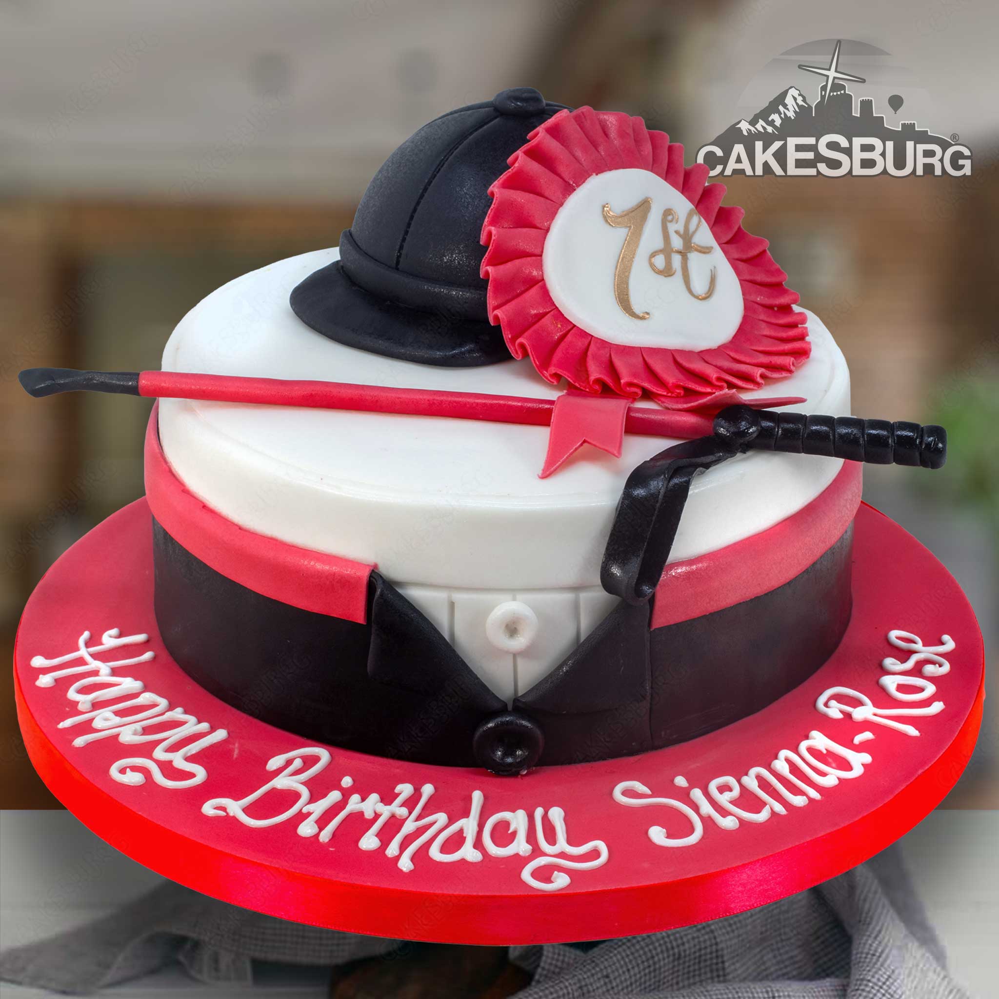 Horse Rider Cake #1
