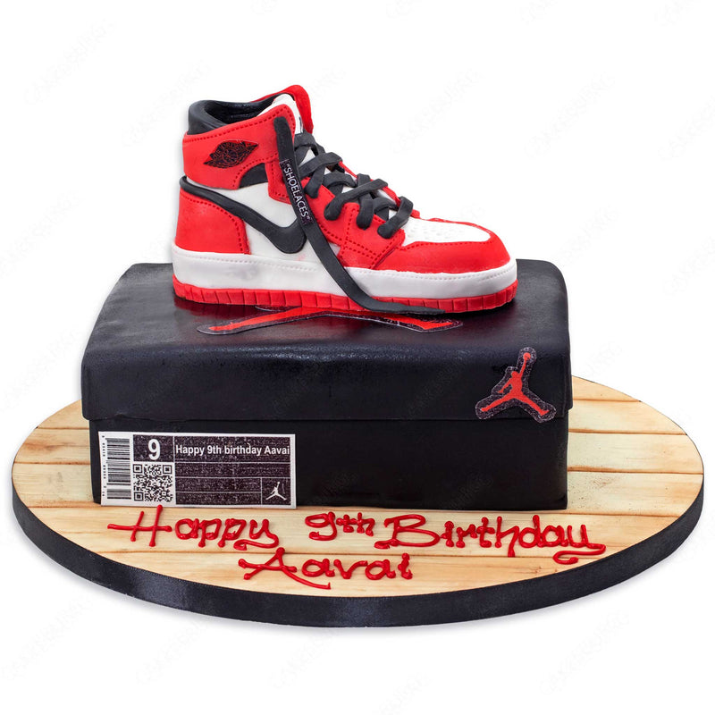 Air Jordan 1 Trainer & Shoebox Cake