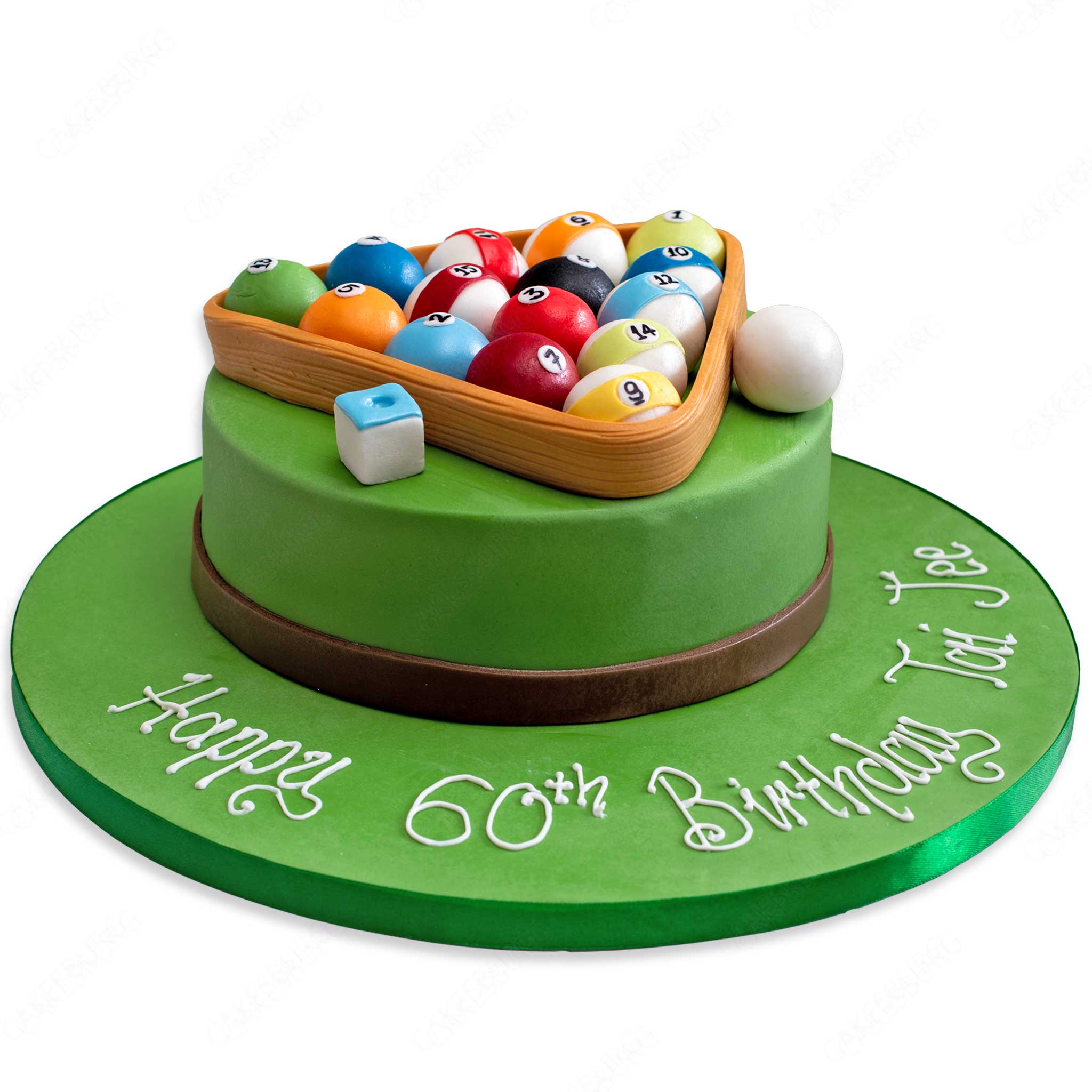 Pool / Billiards Cake