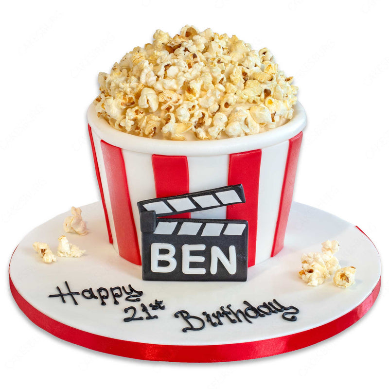 Popcorn / Movie Night Cake