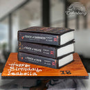 Stack Of Books Cake - Scarlett St. Clair