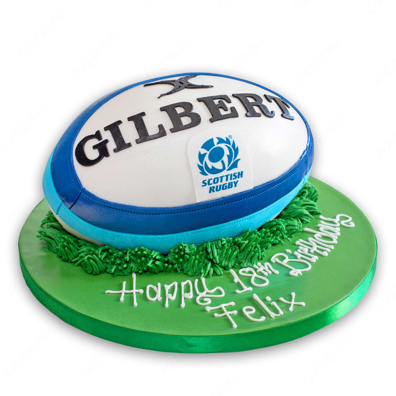 Scottish Rugby Gilbert Ball Cake