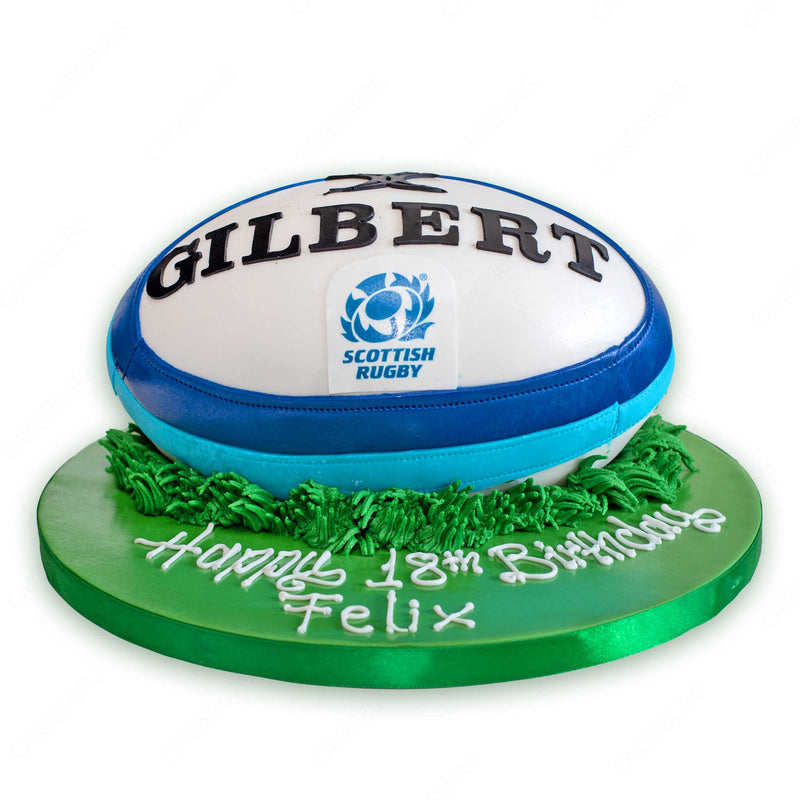 Scottish Rugby Gilbert Ball Cake