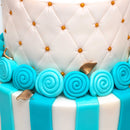 Special Age / Occasion Cake - Turquoise