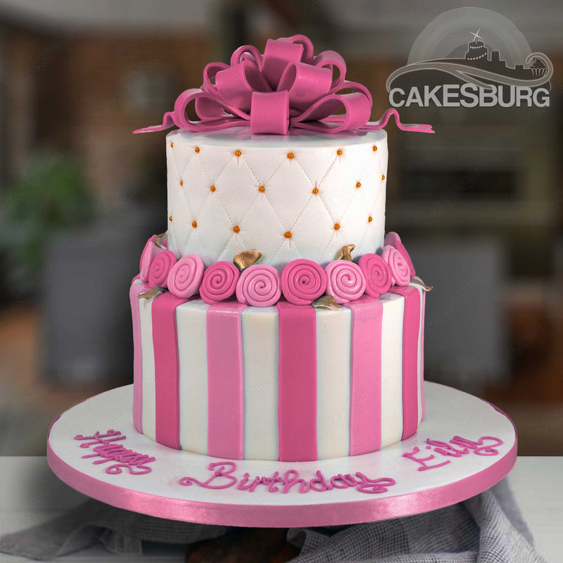 Special Age / Occasion Cake - Hot Pink