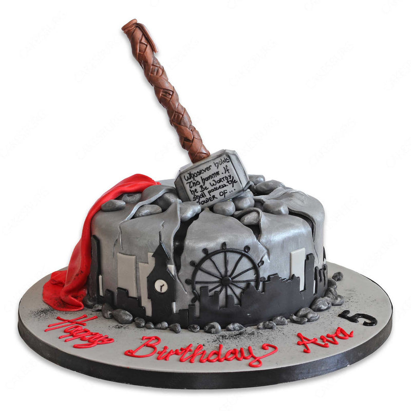 Thor's Hammer Cake