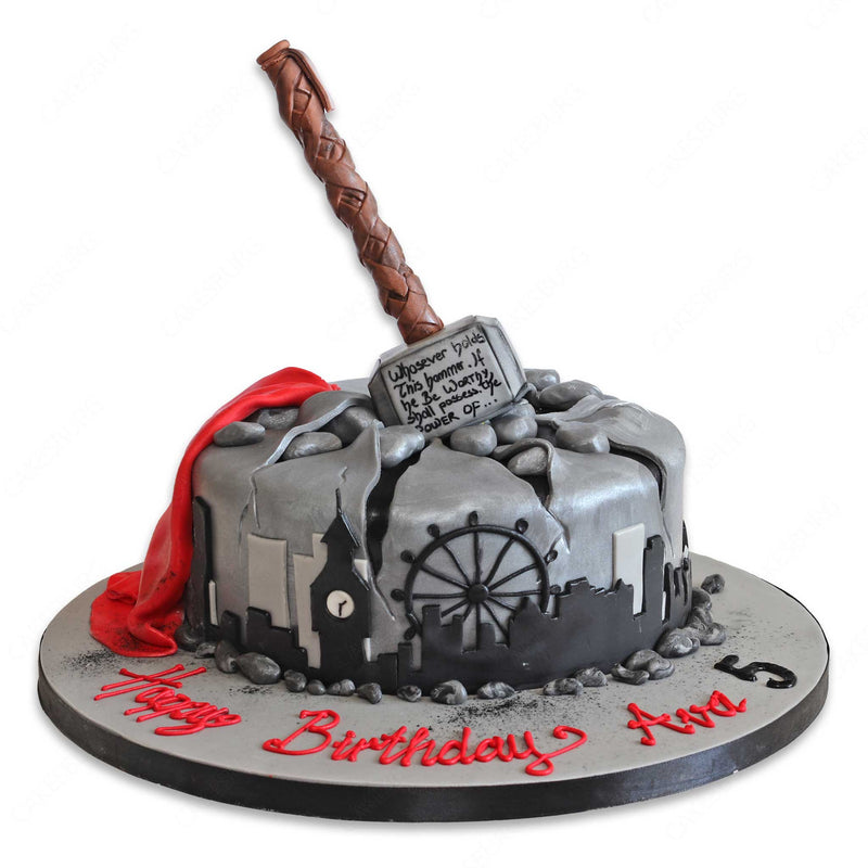 Tor Cake Thor Baby Shower Cake